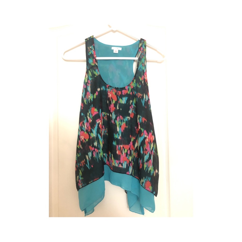 Chiffon Dress Tank Top